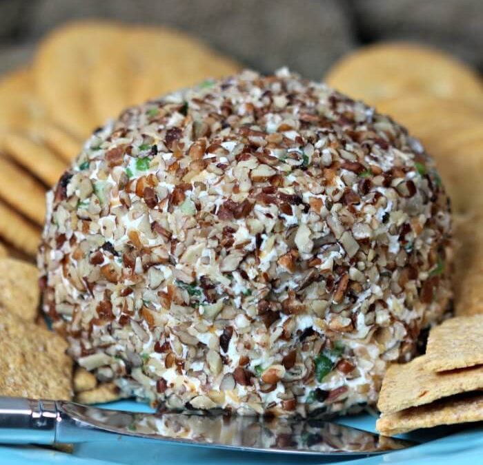 Garlic and Onion Cheddar Cheese Ball Recipe