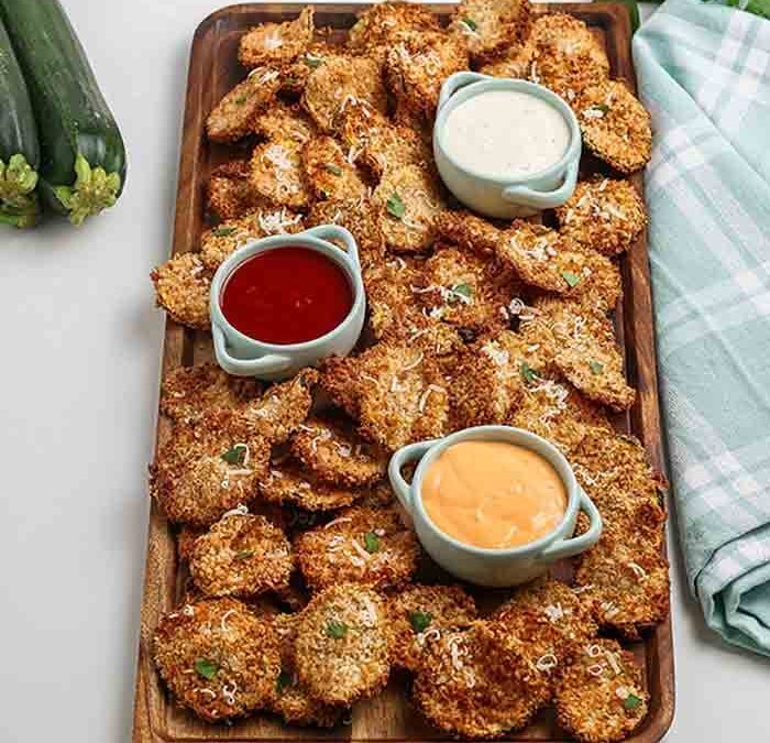 Air Fryer Zucchini Chips