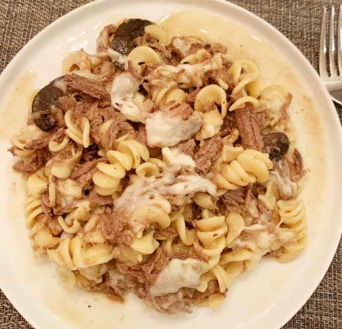 Instant Pot French Dip Pasta