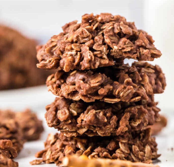 Pretzel No Bake Cookies