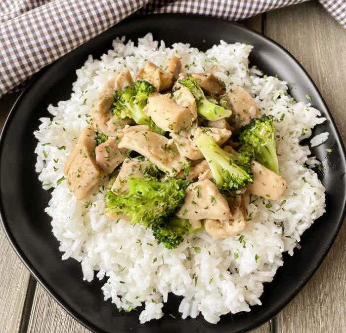 Instant Pot Italian Chicken, Broccoli and Rice Bowls