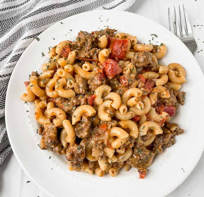 Instant Pot Italian Sausage Mac and Cheese
