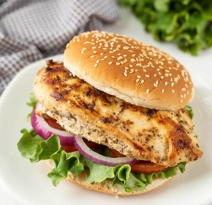 Instant Pot Easy Chicken Sandwich (GRILLING OPTION!)