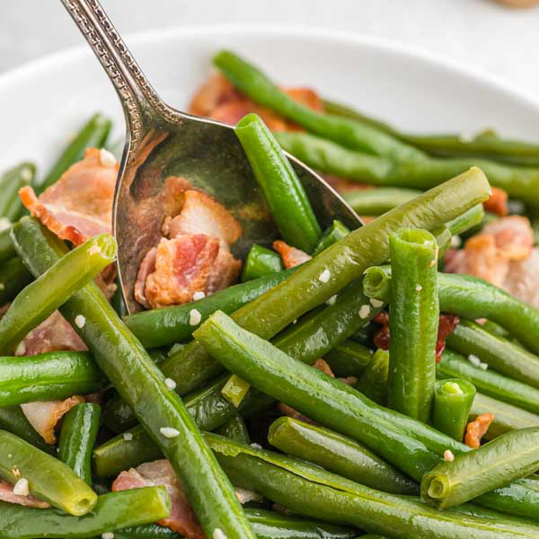 Instant Pot Green Beans and Bacon