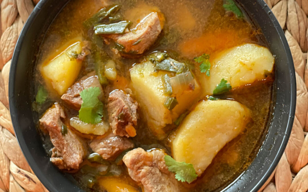 Instant Pot Poblano Pork Stew