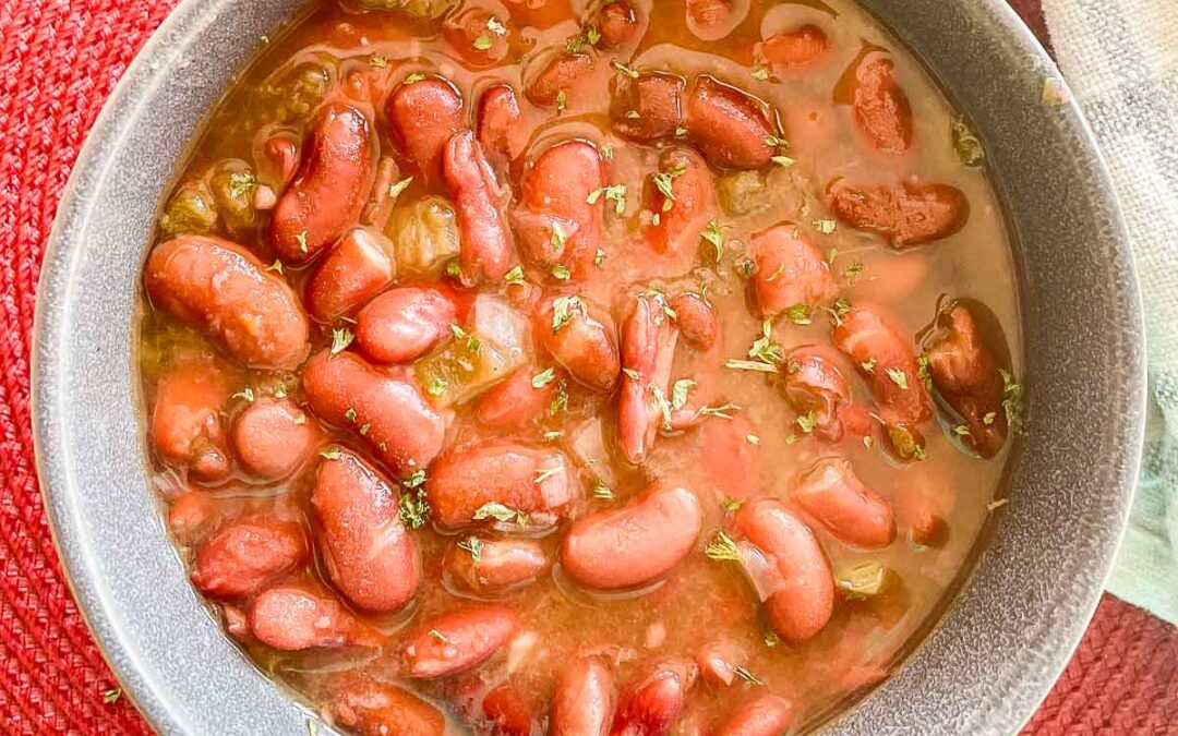 Crock Pot Red Bean Soup