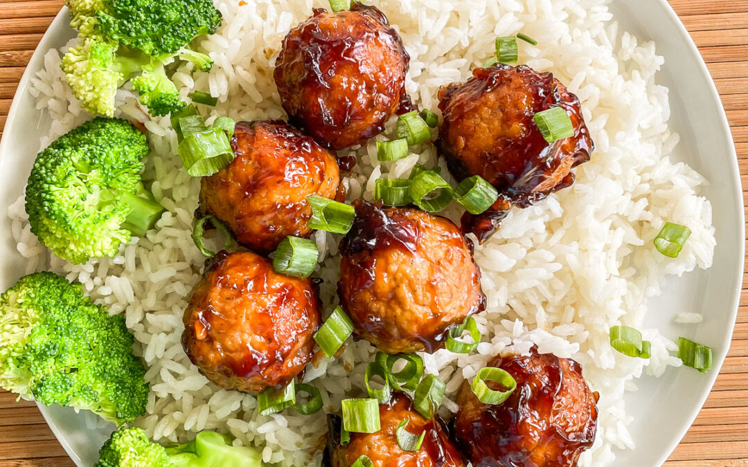 Instant Pot Kung Pao Meatballs
