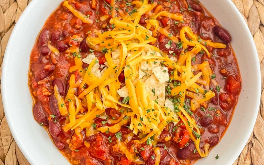 Instant Pot Chorizo & Bean Chili