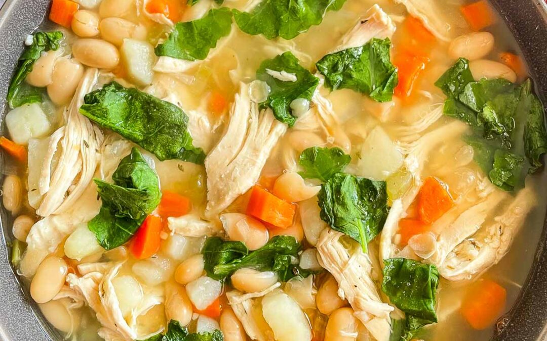 Instant Pot Tuscan Style Chicken Soup